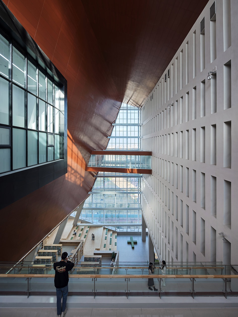 漯河食品职业学院图书信息综合楼消化知识的容器丨中国漯河丨华南理工大学建筑设计研究院有限公司-73