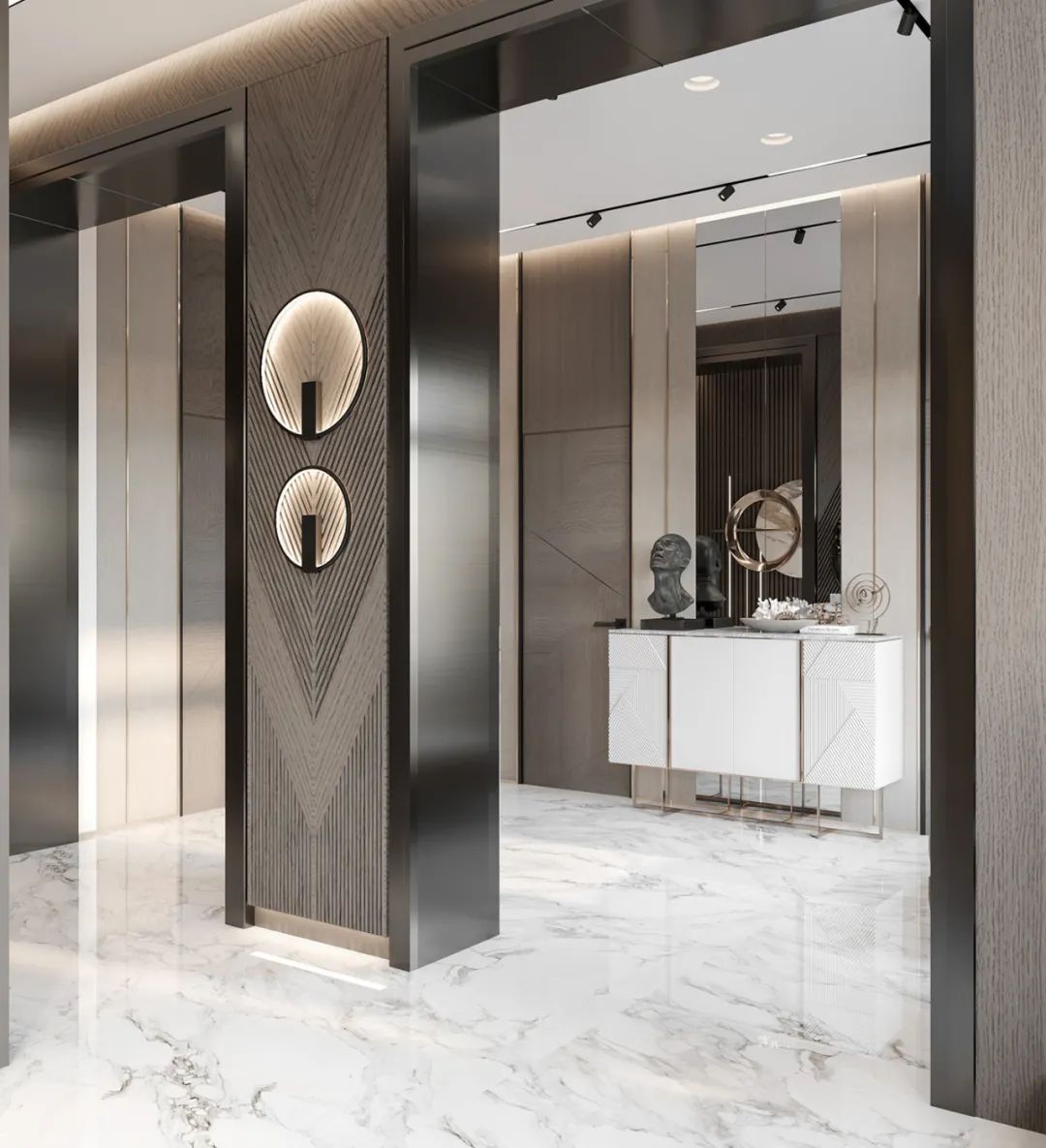 阿塞拜疆巴库现代轻奢公寓设计丨Aytan Guliyeva-38
