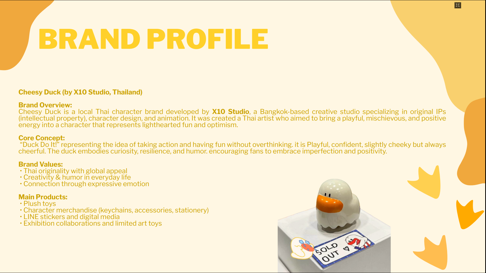 Cheesy Duck School Project-1