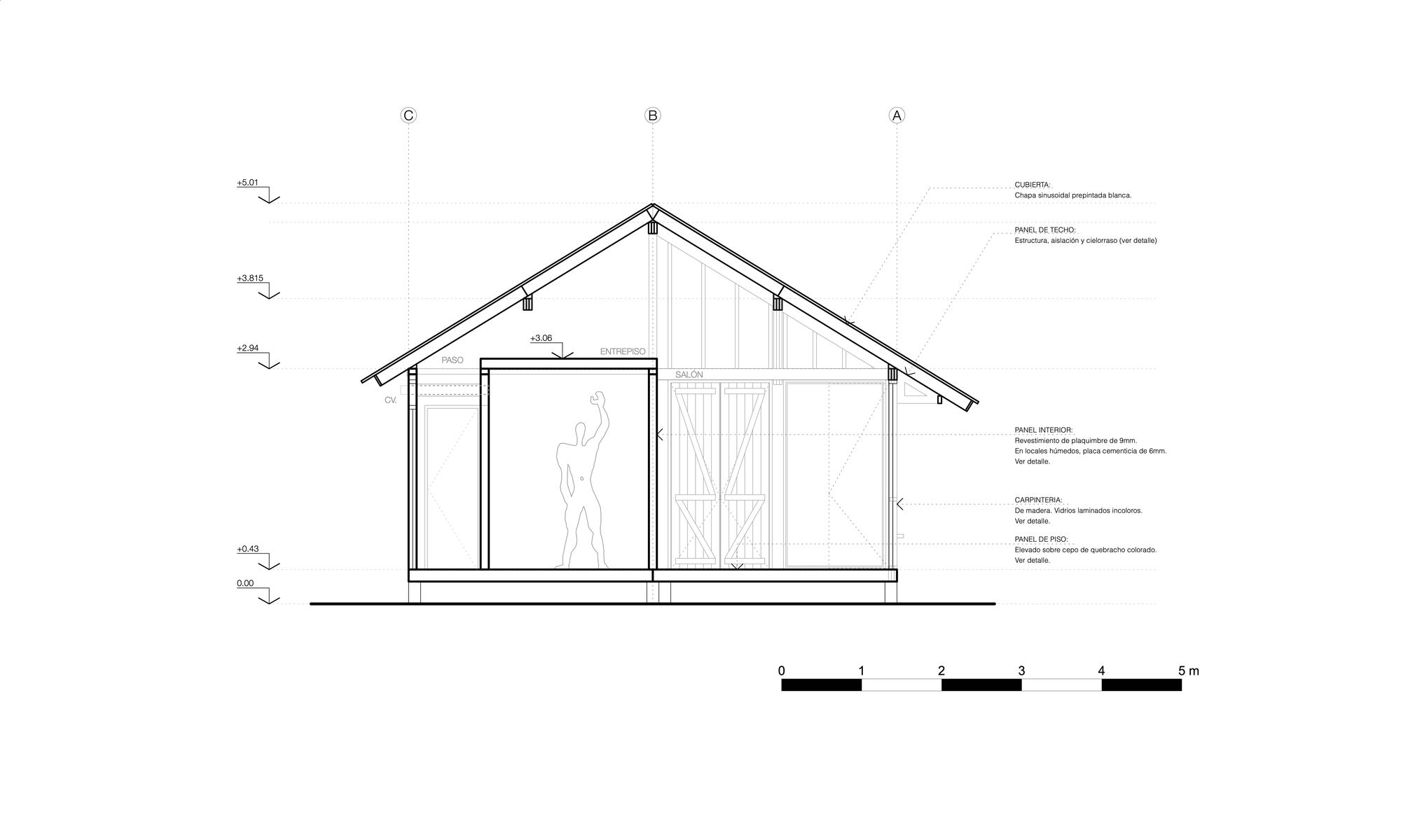 预制房屋伊维拉丨阿根廷波萨达斯丨ENNE Arquitectura-12