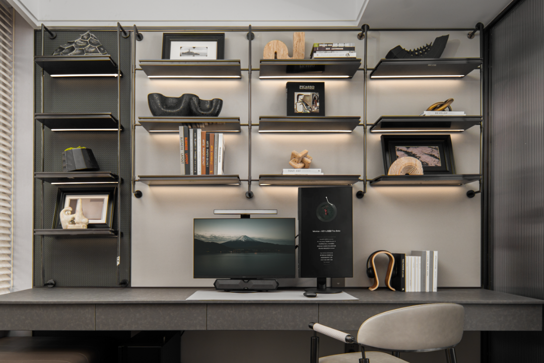 蜀道·宽境 143㎡样板间+架空层丨中国成都丨北京靳朝晖设计有限公司-18