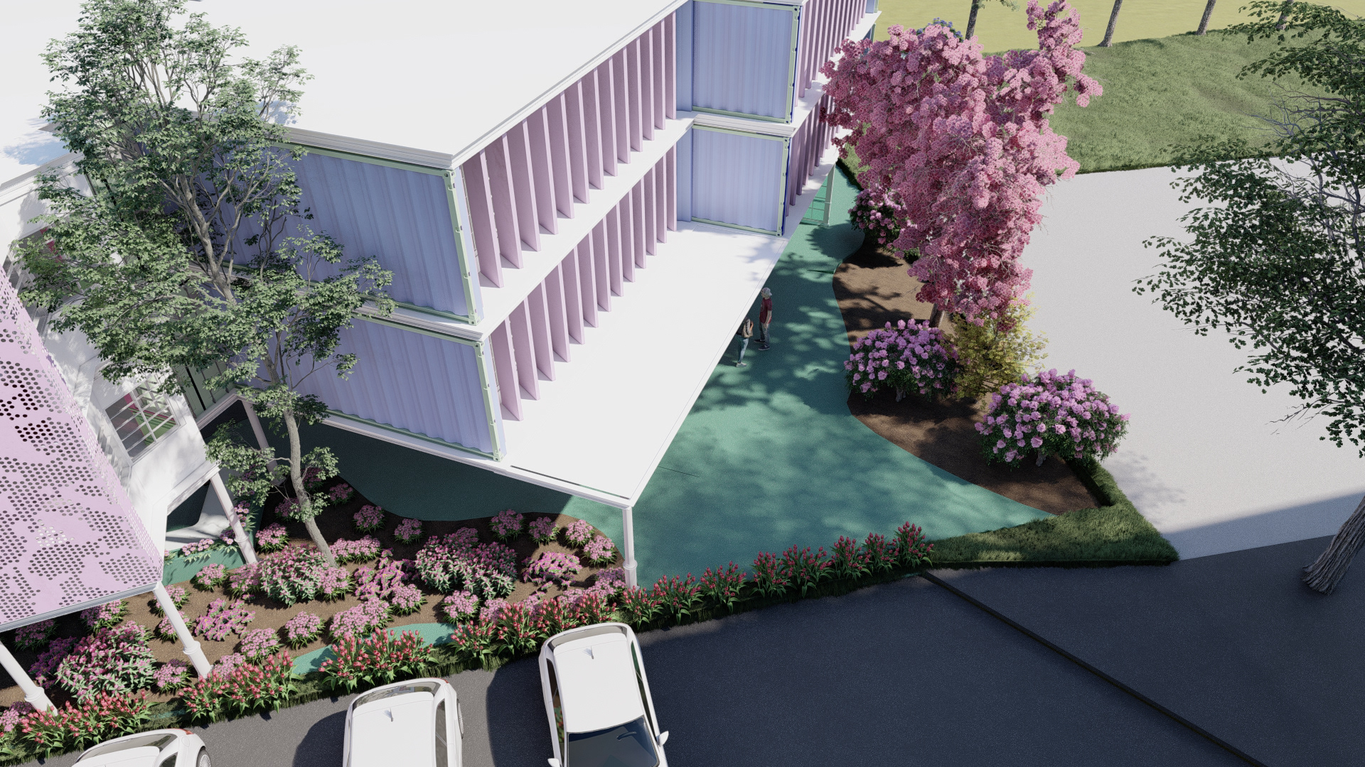 厄瓜多尔昆卡大学室内设计专业教学楼设计-77