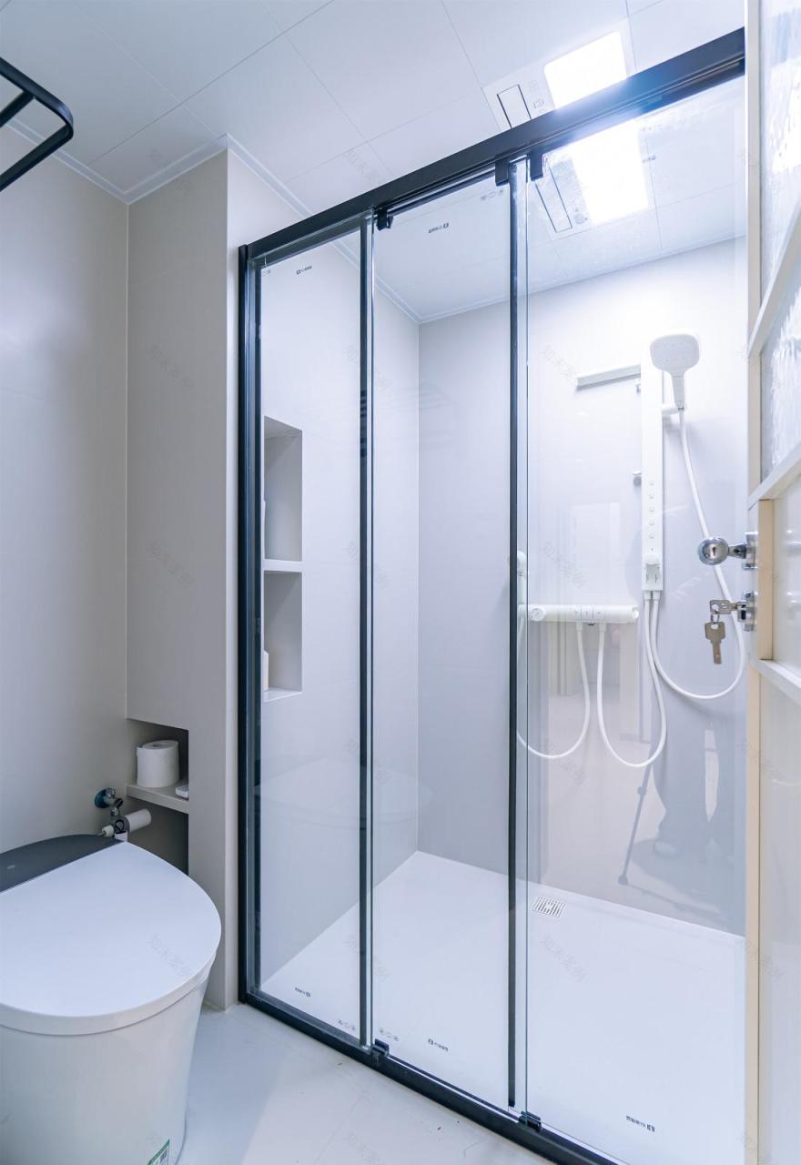 96㎡中古混搭风四居室装修-63