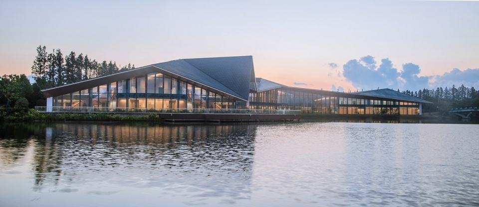 上海长兴岛郊野公园游客中心——自然与人文的和谐共生-31