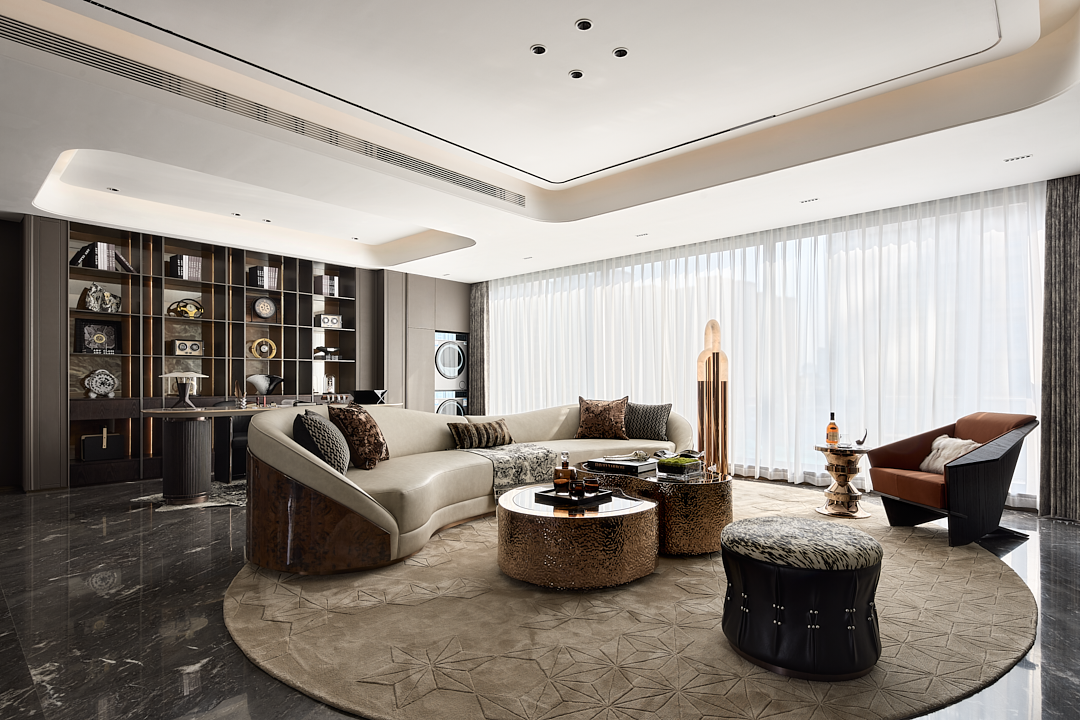 锦天·湖畔上境丨软装励时设计,硬装集艾设计-10