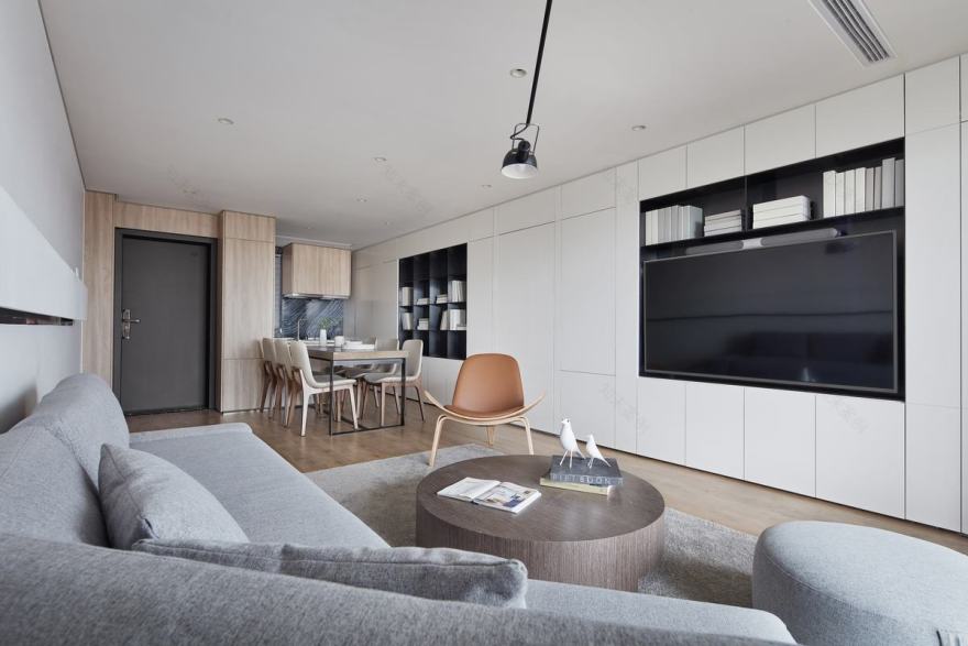 极简构成主义,“新柜族”生活空间-31