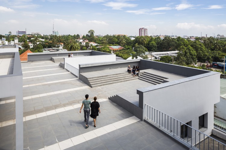 越南胡志明市建筑大学新校园-18