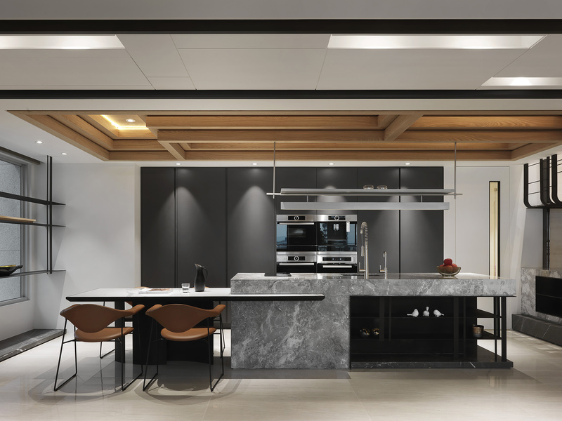 淡水河畔的现代家庭空间——山海匯-6