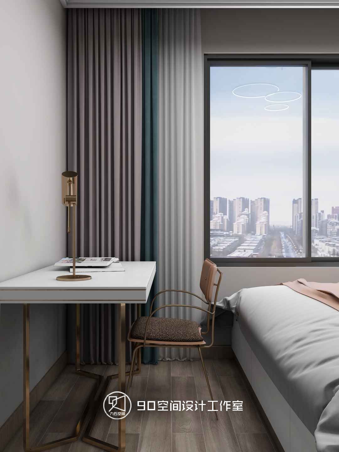 《爱家花苑》130 平方现代风格设计-44