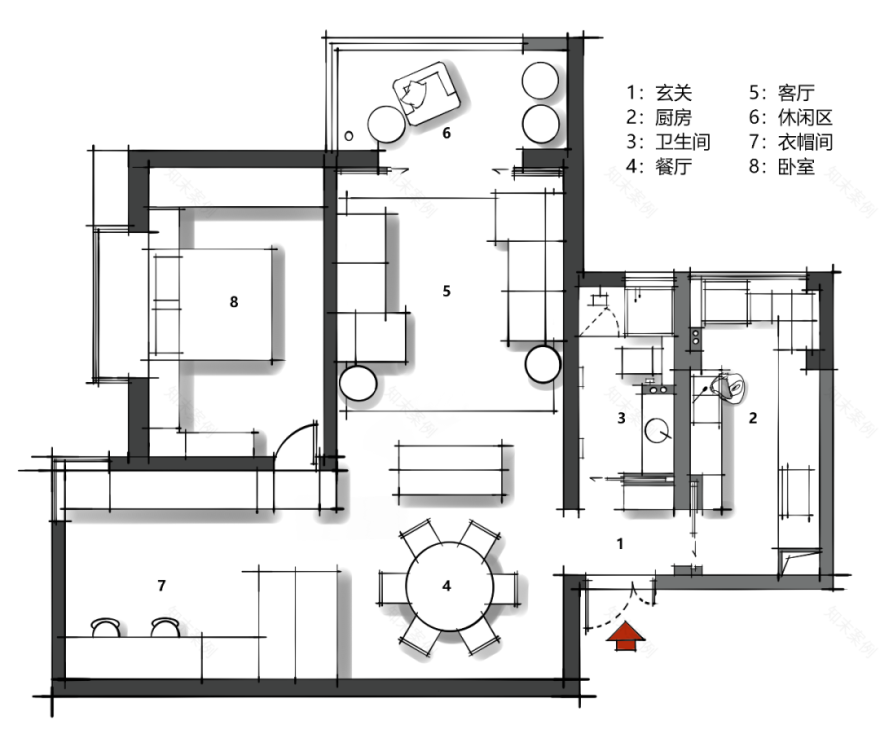 成都童子街庭院“猫奴”设计,人猫共享舒适空间-25