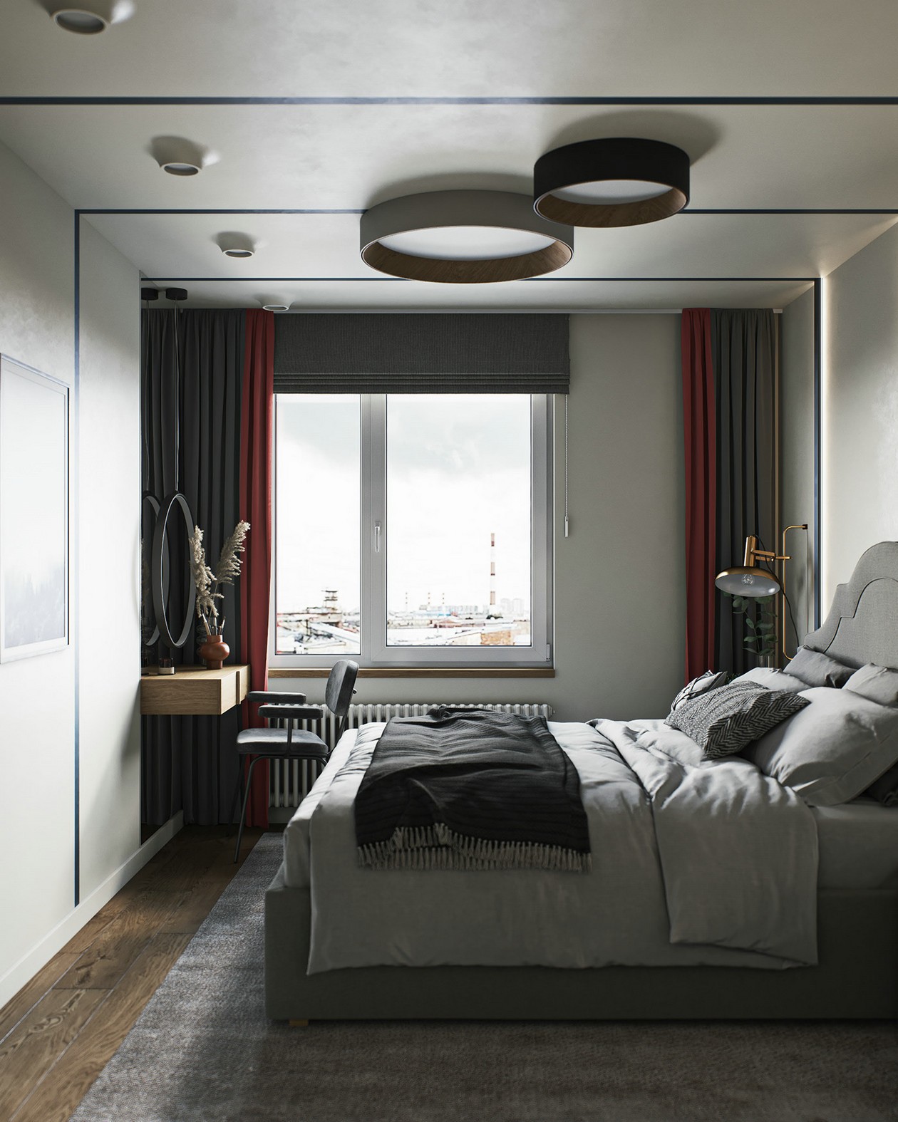 97㎡混搭 风色彩丰富，布局大胆-11