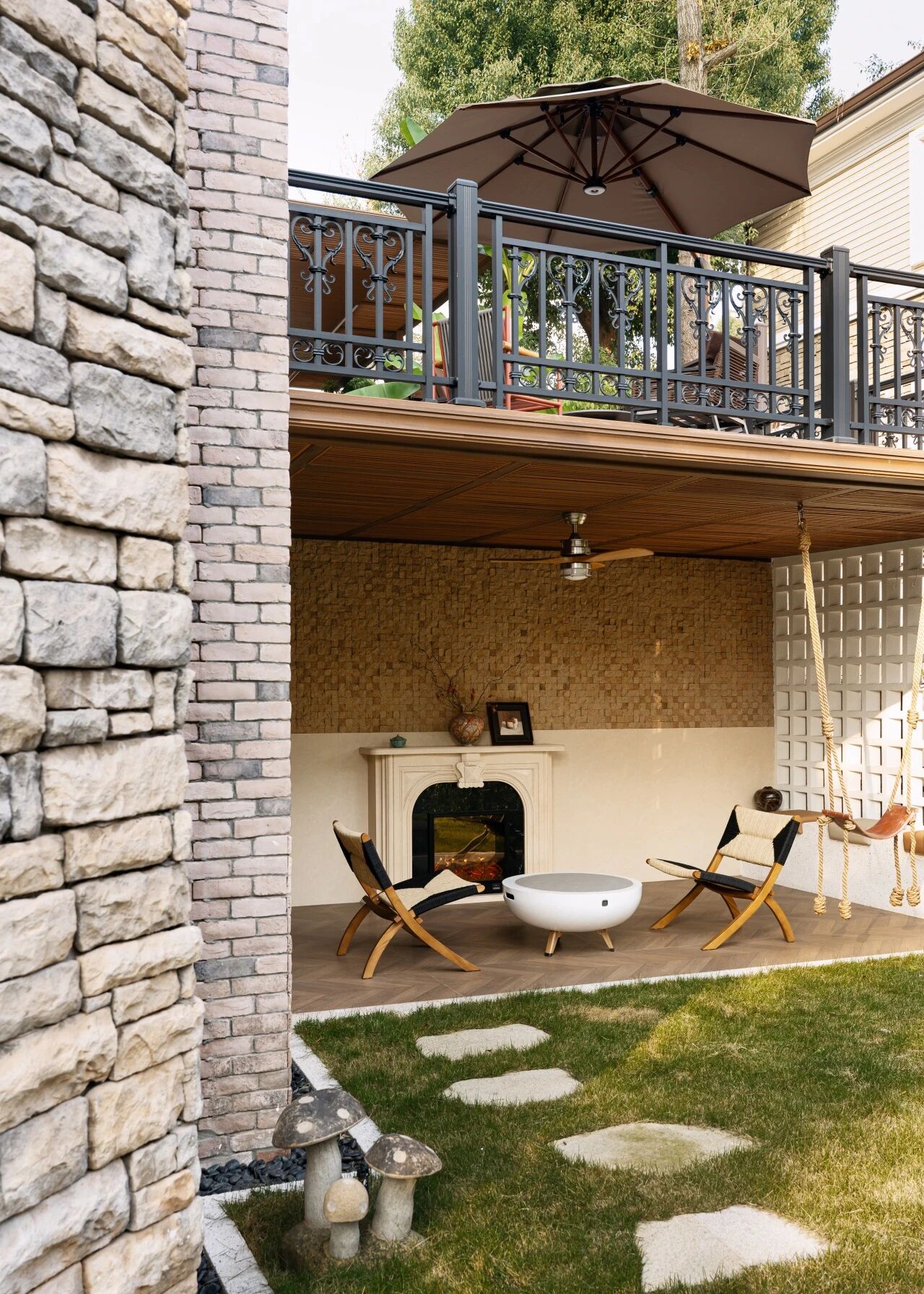 新作:老派别墅里的美拉德智性风丨中国重庆丨搭某设计 X 香樟林-49