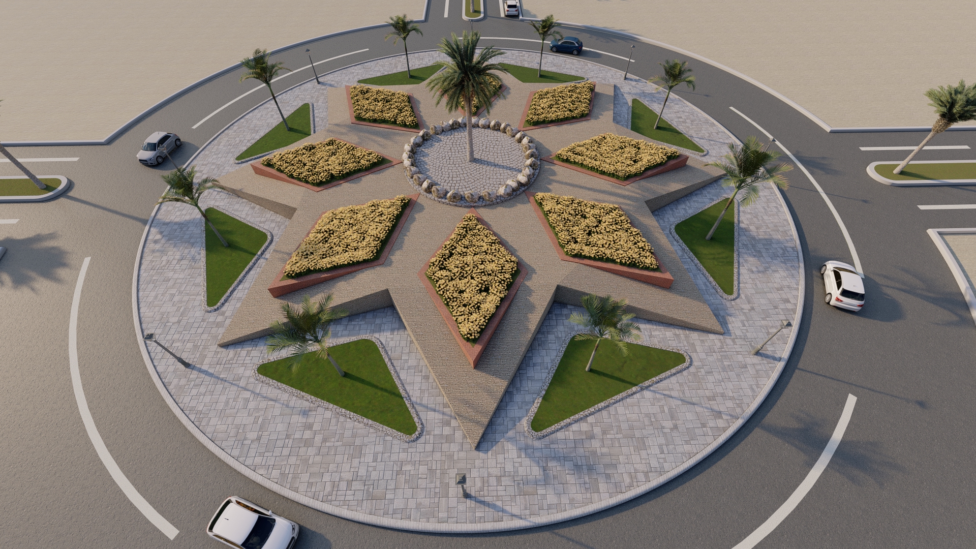 环形景观设计-4