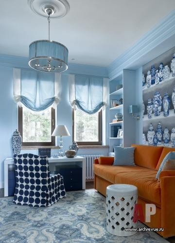 经典两层带阁楼住宅室内设计项目丨俄罗斯莫斯科丨阿列菲耶娃·奥莉皮阿达,阿丽季切娃·伊琳娜-50