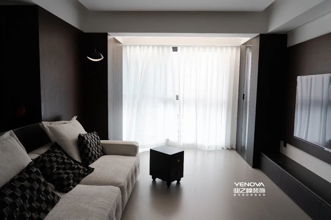 意式轻奢绘东方,80㎡简雅写意居-23