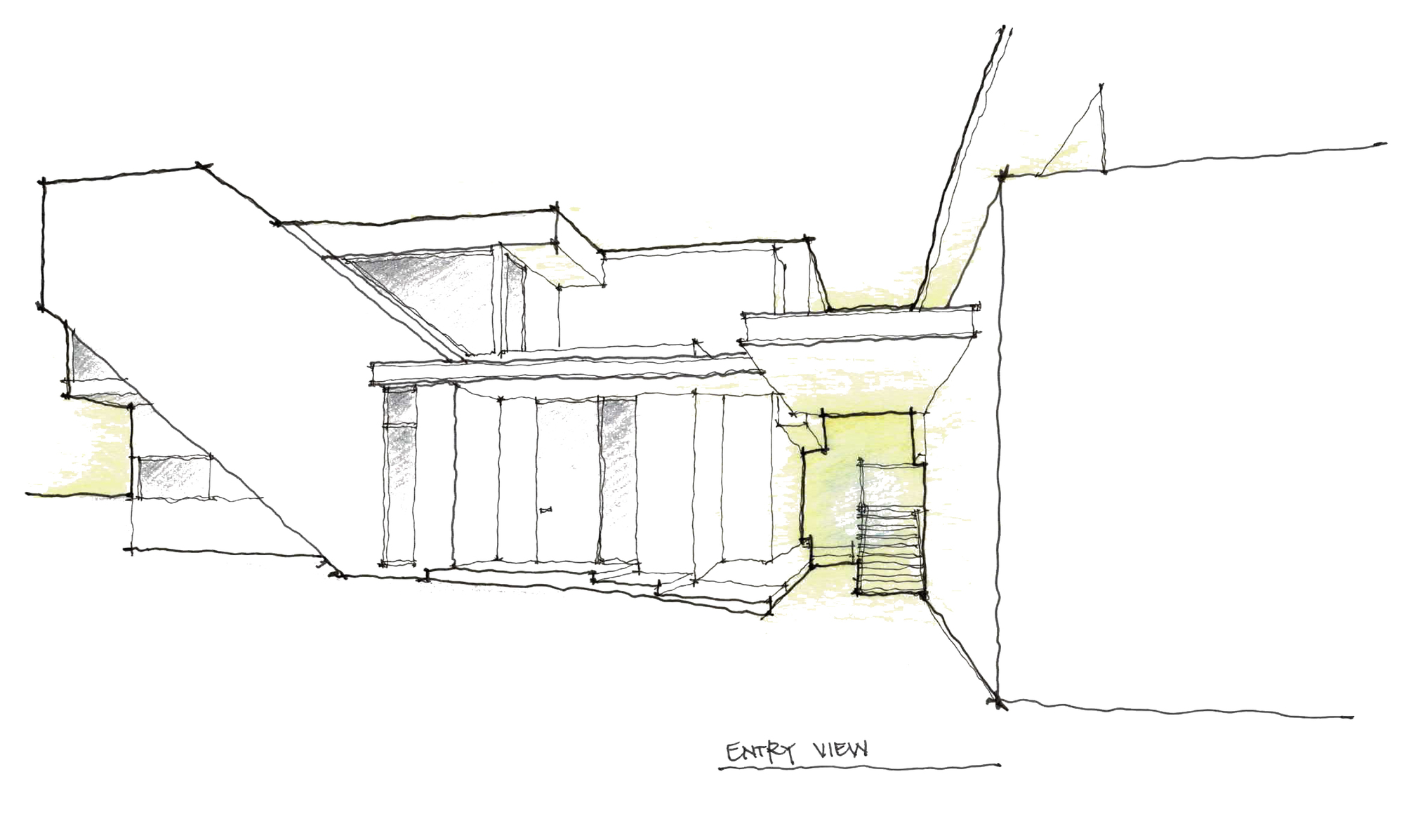 山凹住宅，以电影作为灵感的家  Stephenson Design Collective-42