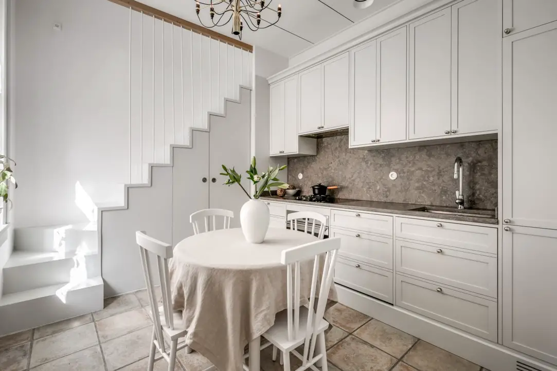 斯德哥尔摩 57m2 时尚小屋 | 古老与现代的完美融合-4