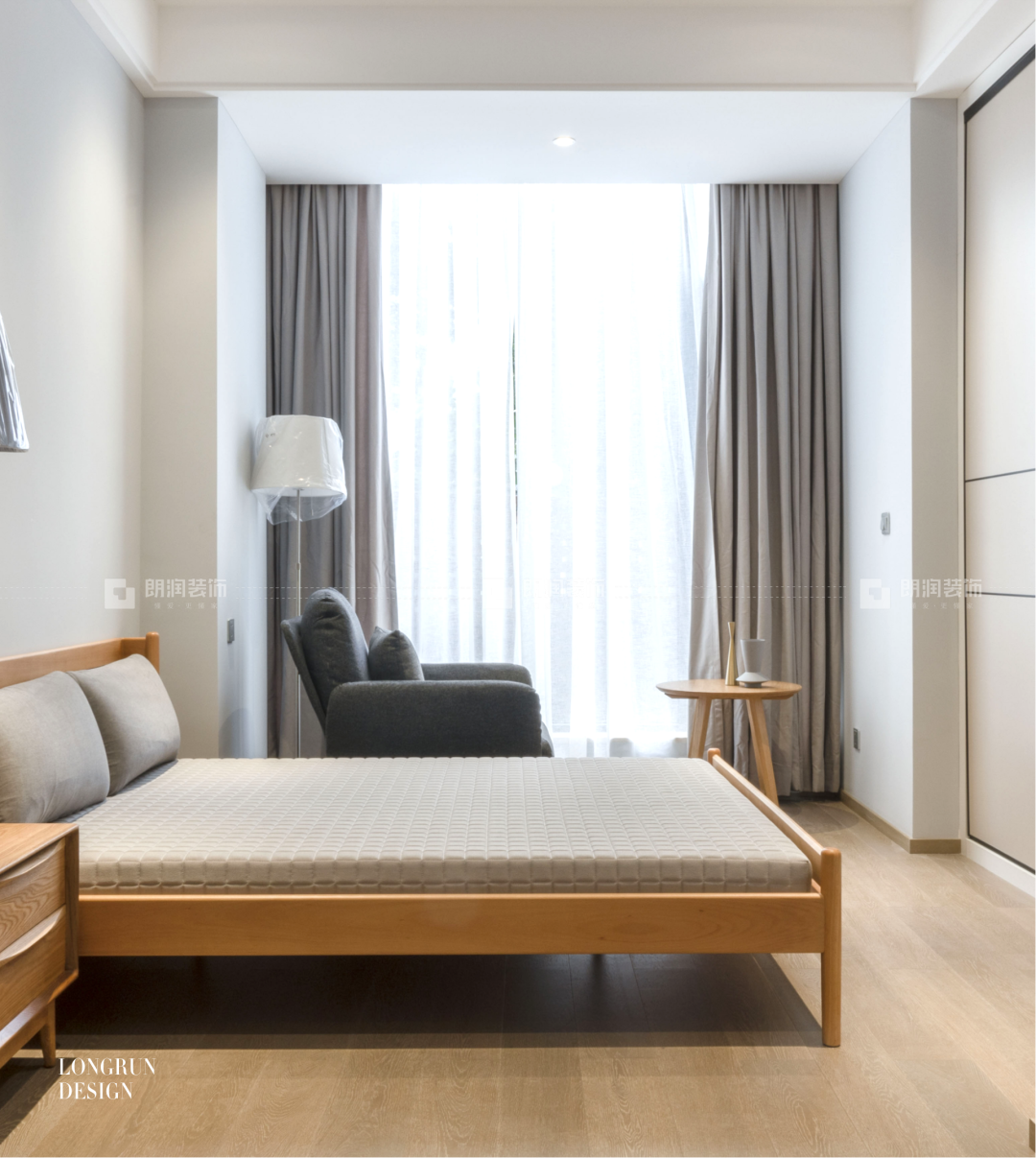 时代尊邸 310㎡现代北欧实景作品丨中国成都丨朗润装饰-21