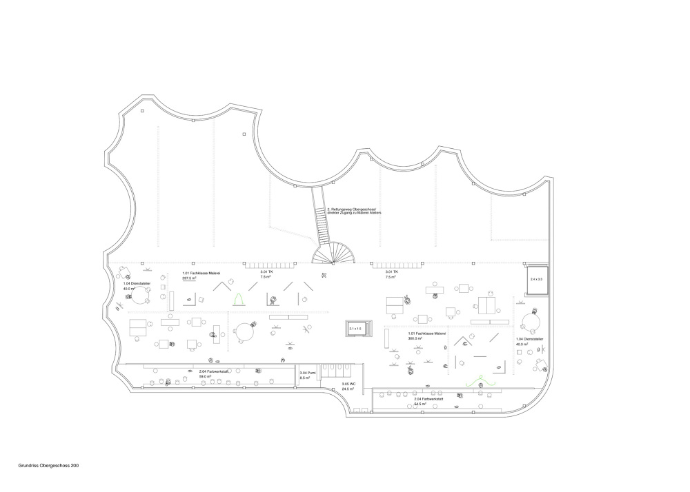 Braunschweig大学美术学院工作室大楼丨德国不伦瑞克-5