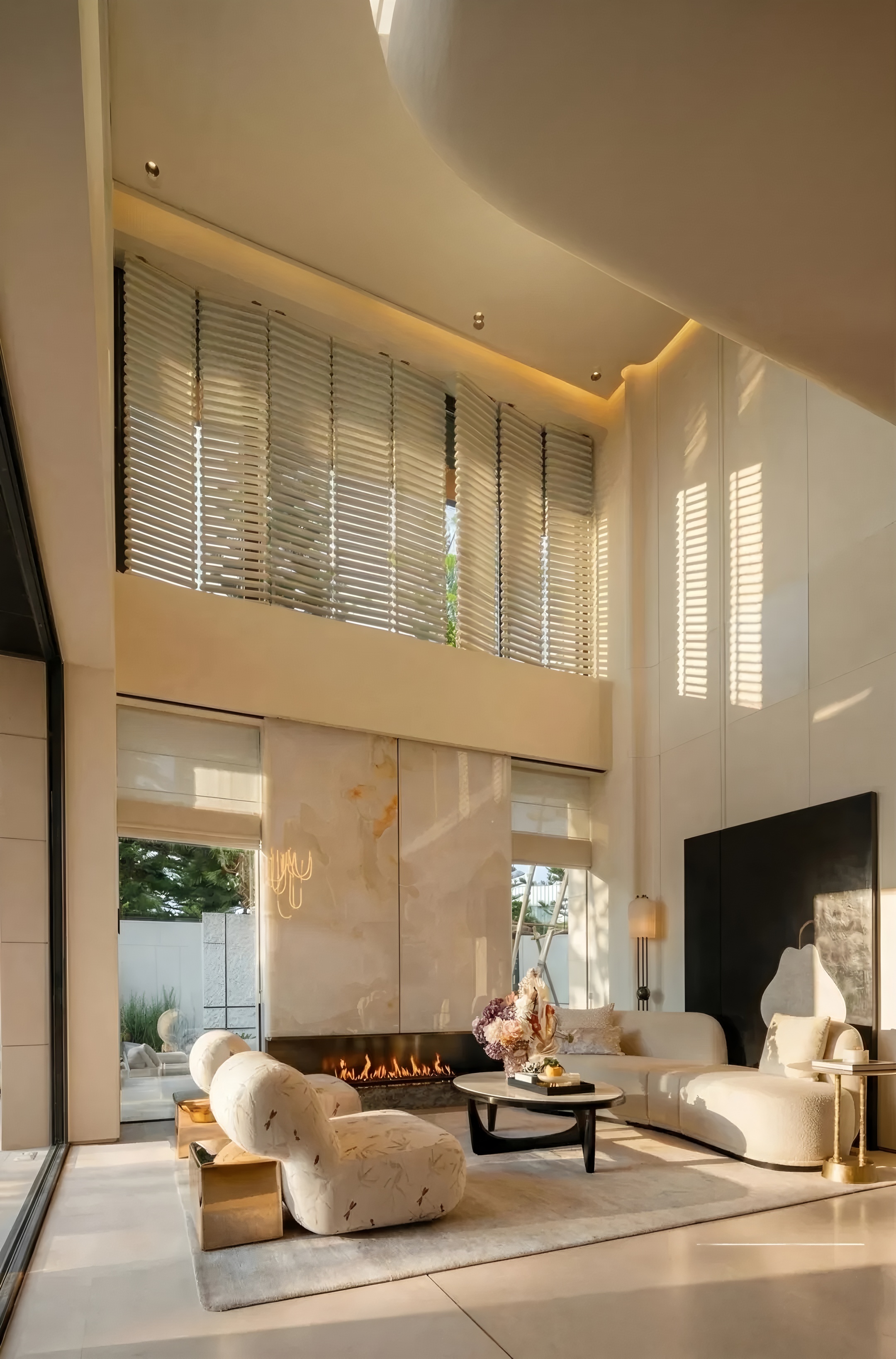 广州金地香山湖·御湖颂别墅样板间丨中国广州丨诗意空间设计-12