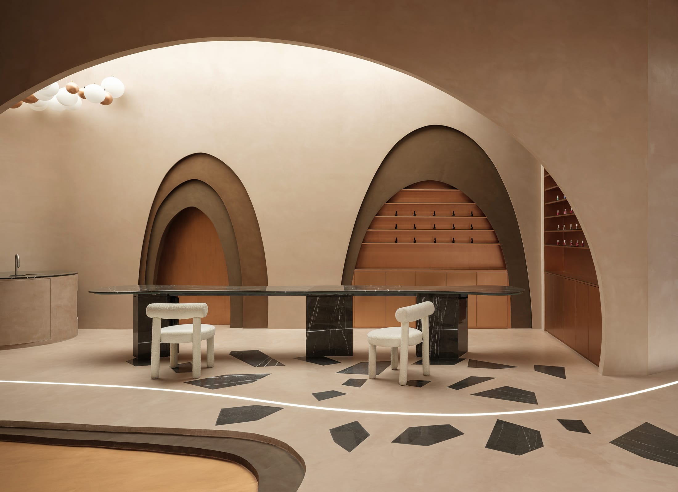 美容店丨沙特阿拉伯利雅得丨Ark4lab of Architecture-13