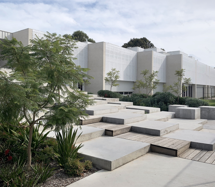 创意景观学习空间 · “巨人之路”融入圣弗朗西斯泽维尔学院-15