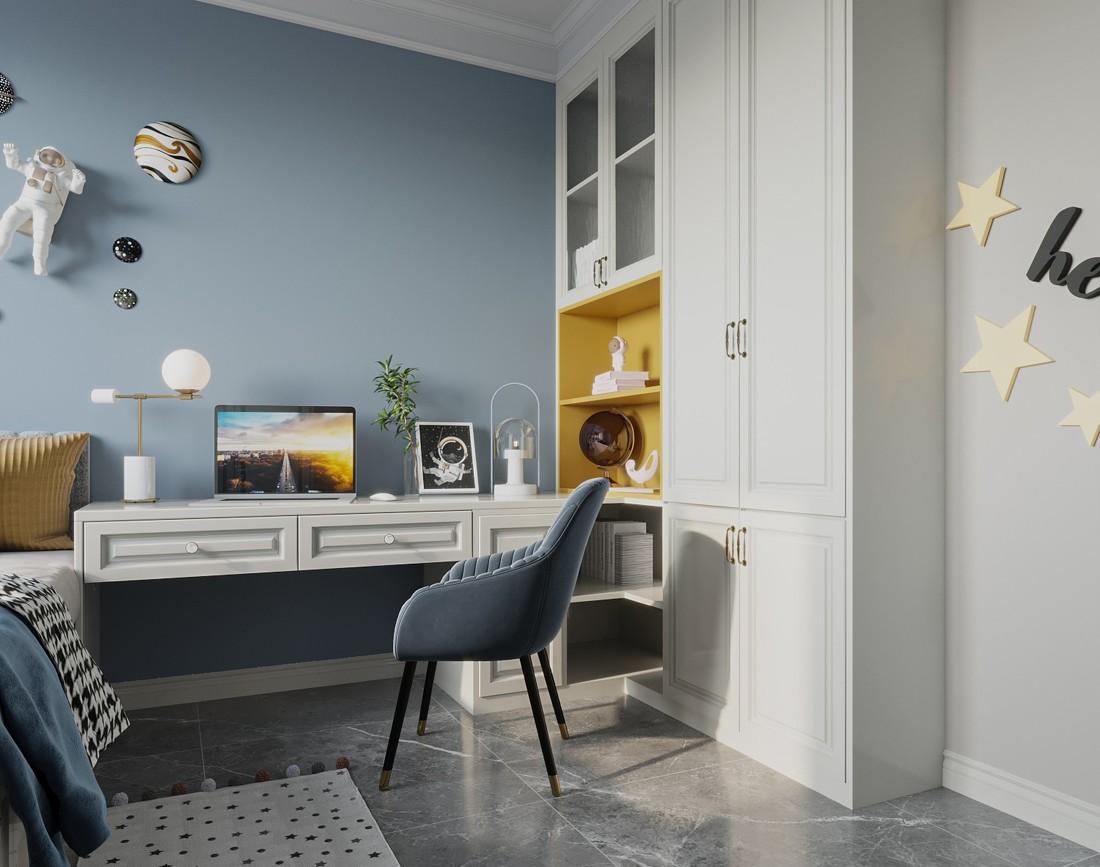 平层丨简 · 爱 - 温婉轻美式丨云端点墨设计-15