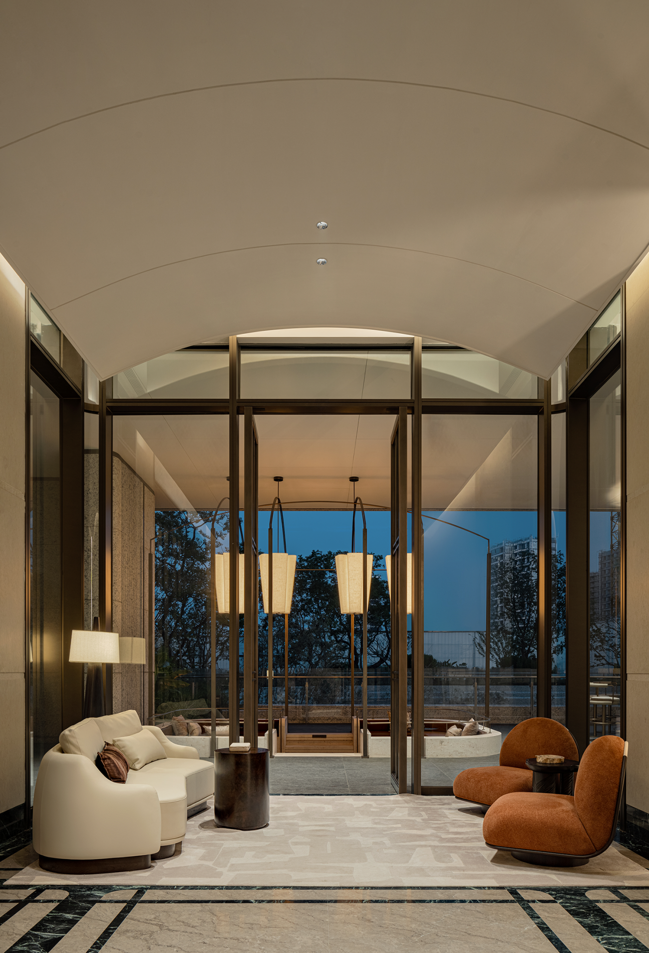 杭州杭序府公区会所丨里约设计-11