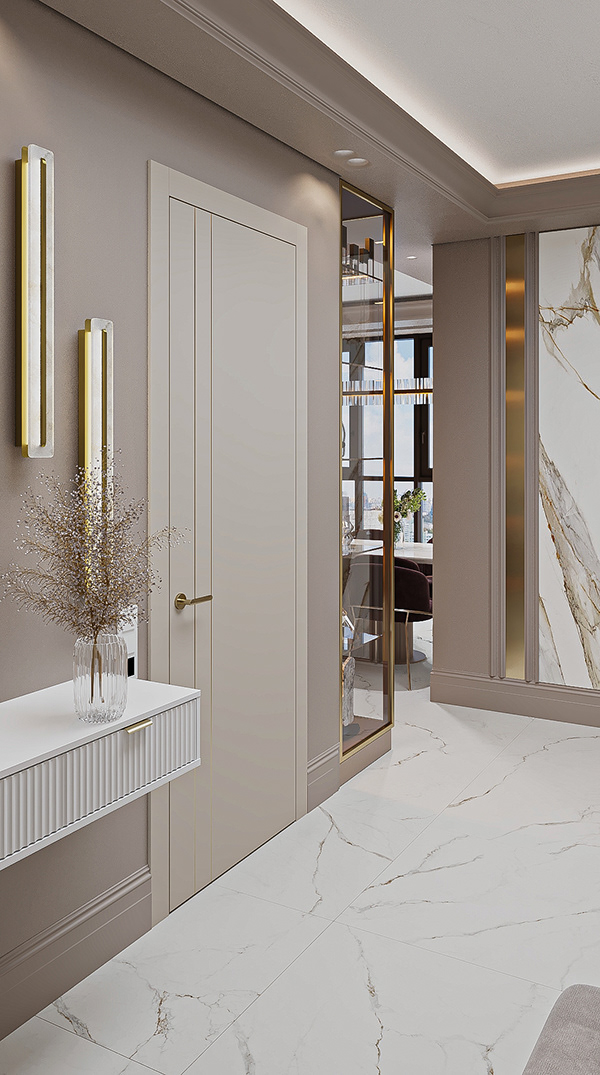 平层丨俄罗斯莫斯科丨设计师 Барбашина Анастасия-17