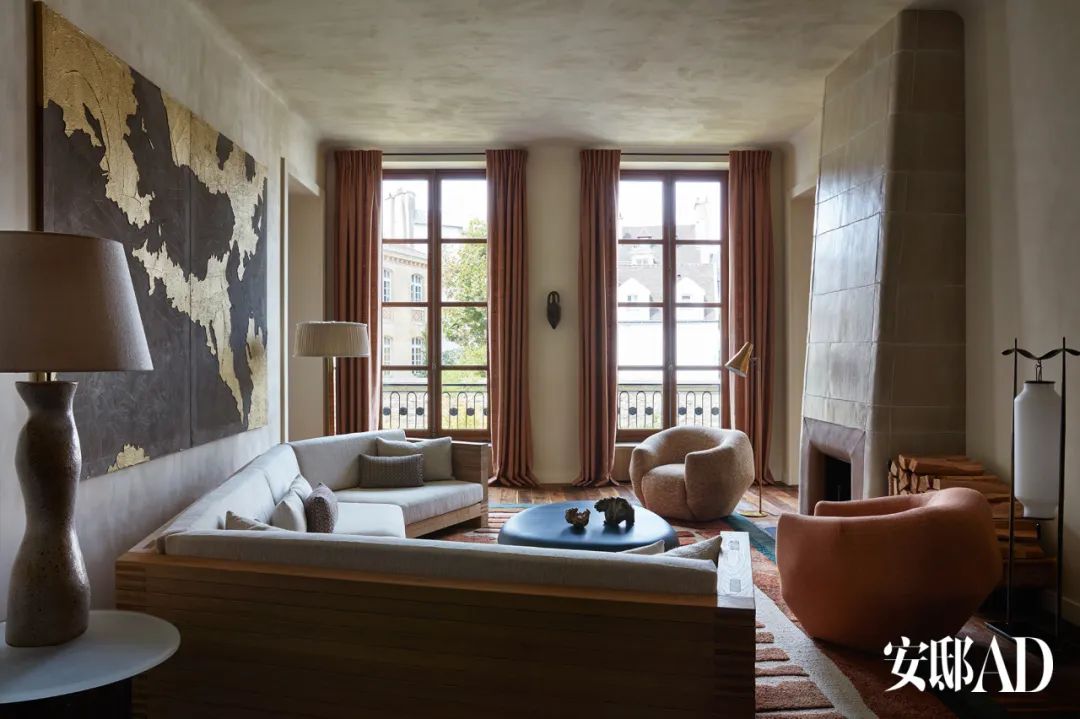 巴黎拉丁区百年公寓改造丨法国巴黎丨Pierre Yovanovitch-4