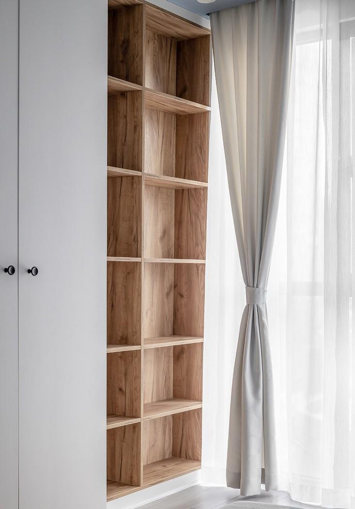 喜屋设计|| 红 | 套二空间魔法变身,定制幸福绿意生活-30