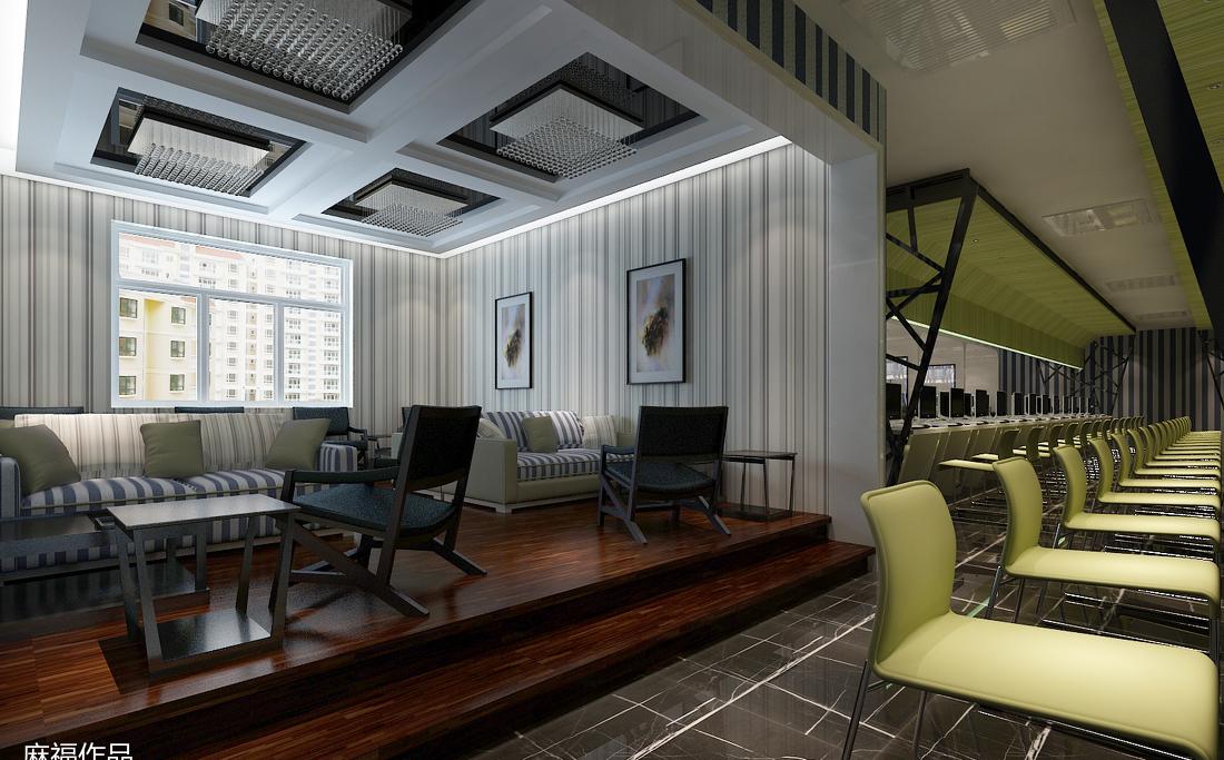 
昆区个性750㎡网吧 -11