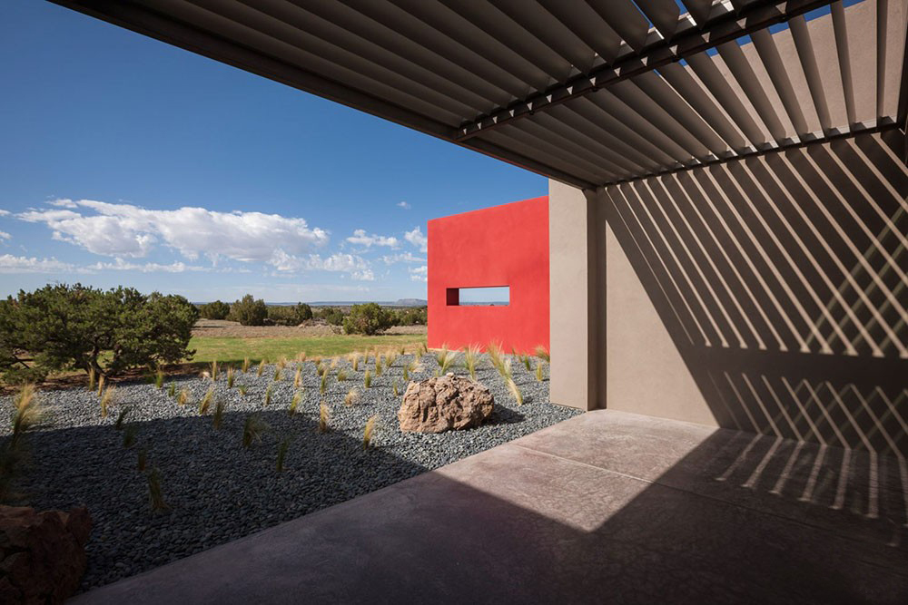 红色片墙指引住宅-10