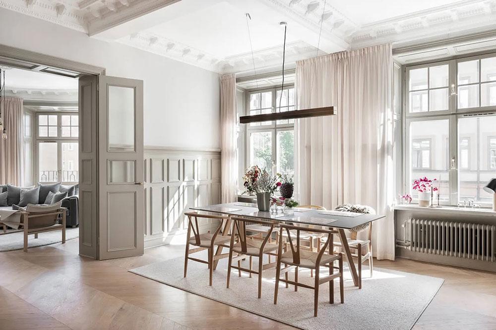 斯德哥尔摩现代经典公寓的优雅设计-13