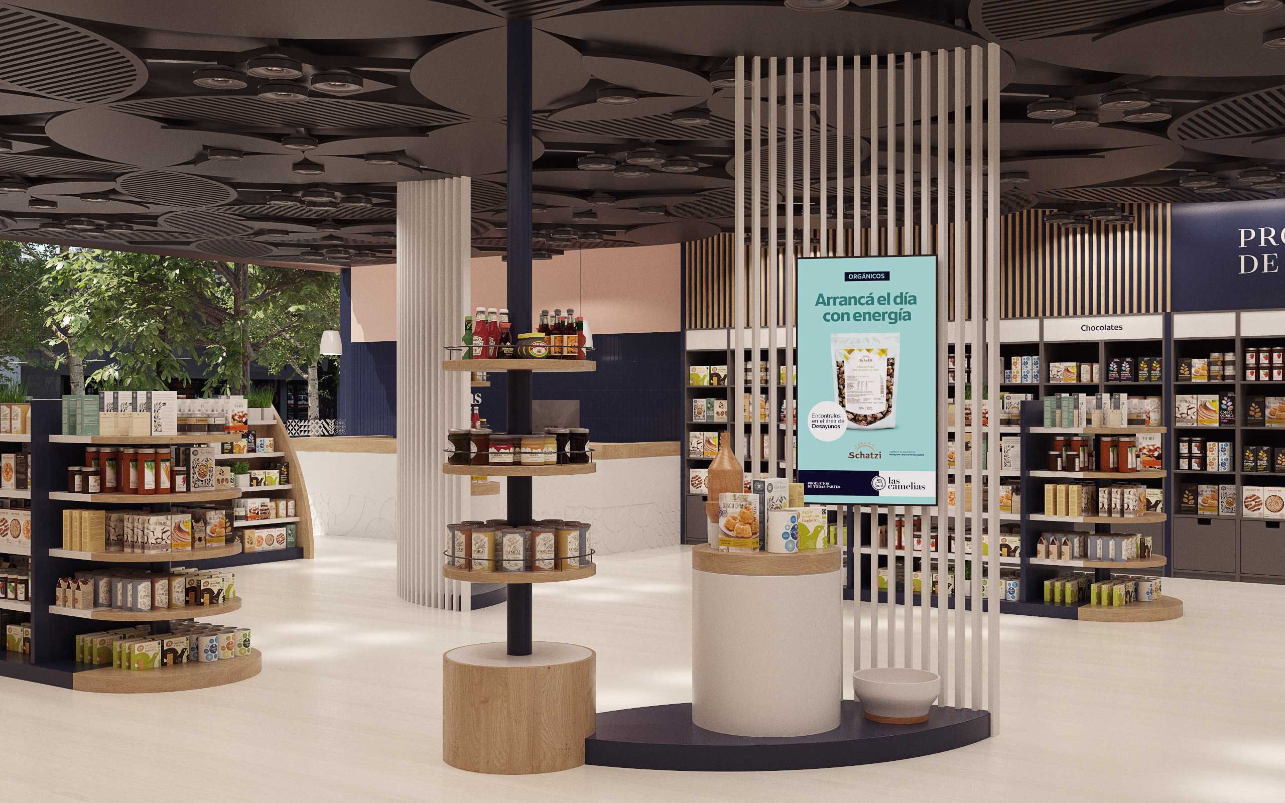 Las Camelias 食品店室内设计丨QMS Arquitectura-16