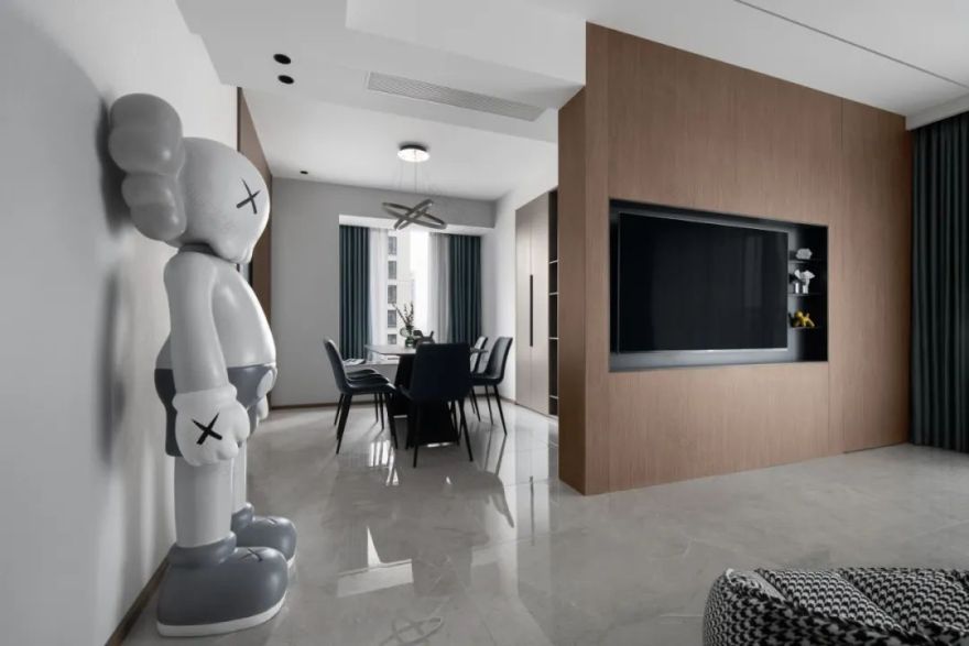 温岭玉兰花苑现代极简家居设计,打造静谧温馨空间-45