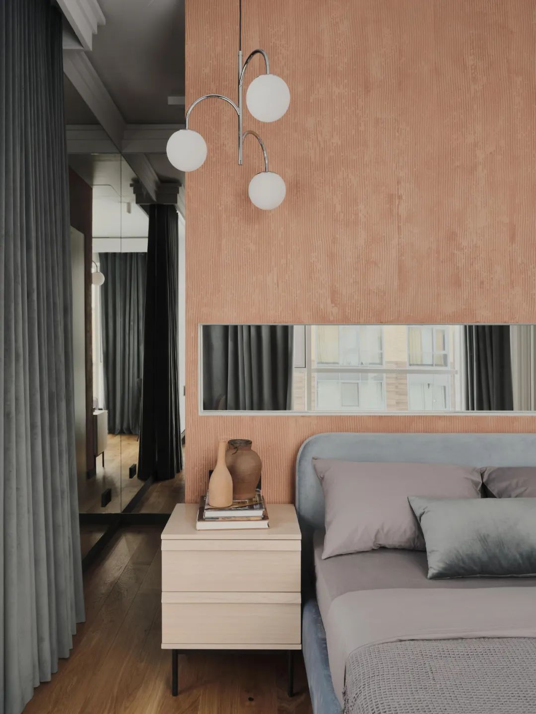 全景玻璃 77㎡舒适公寓丨Alexandra Chigintseva-18