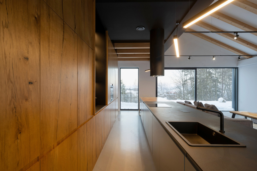 贝斯基德山区的房子丨波兰丨RS+ Robert Skitek-42