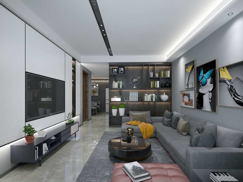 兰州华远三千院现代简约家居设计-6