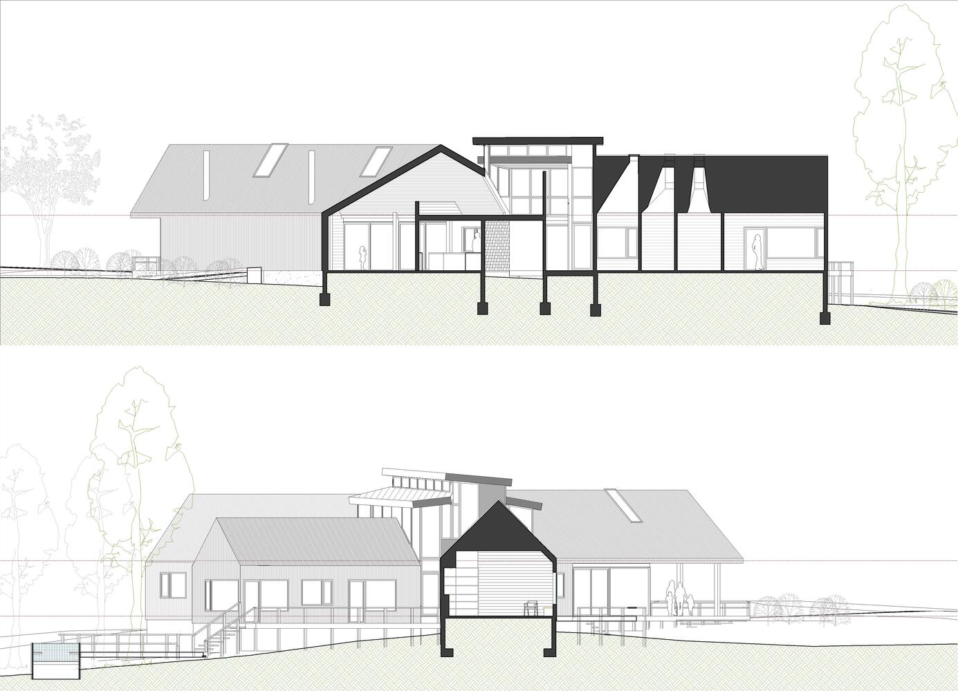 智利 Totoral House | 木质乡村别墅的现代演绎-46