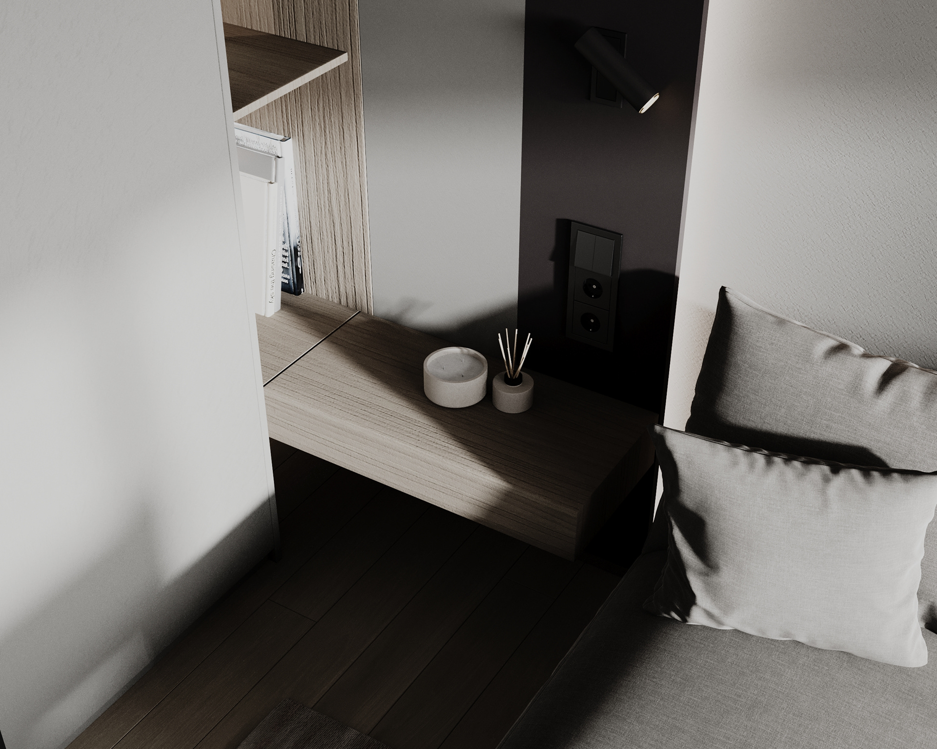 基辅某70平住宅公寓室内设计与可视化项目丨乌克兰基辅-17