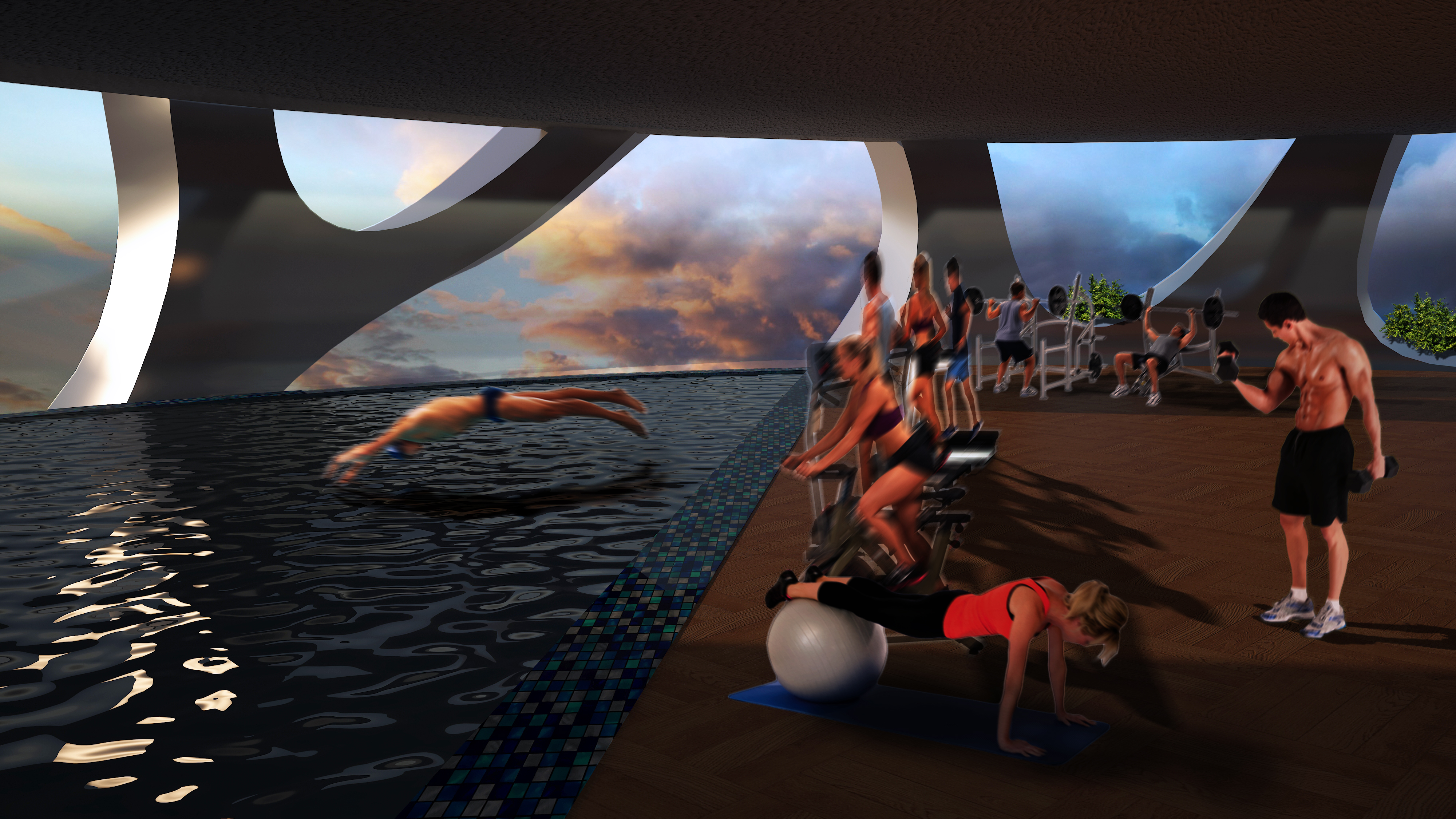 绿色塔楼综合体丨Ain Shams University 建筑系-10