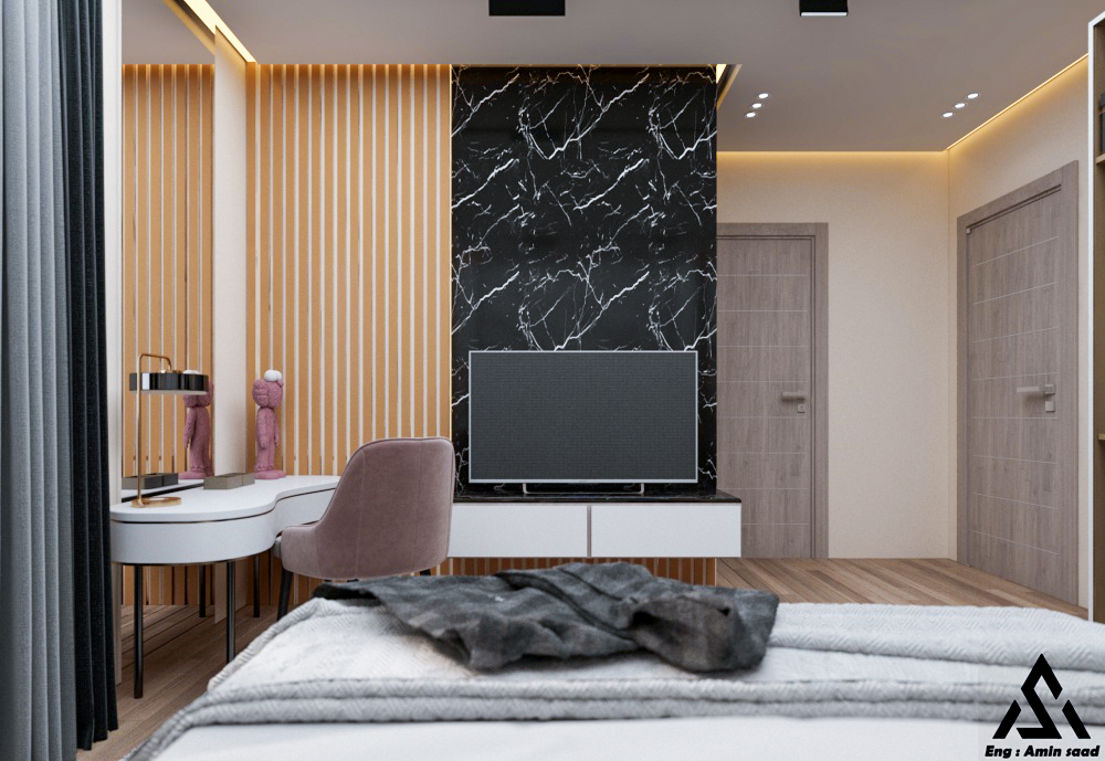 تصميم شقة 150 متر-0