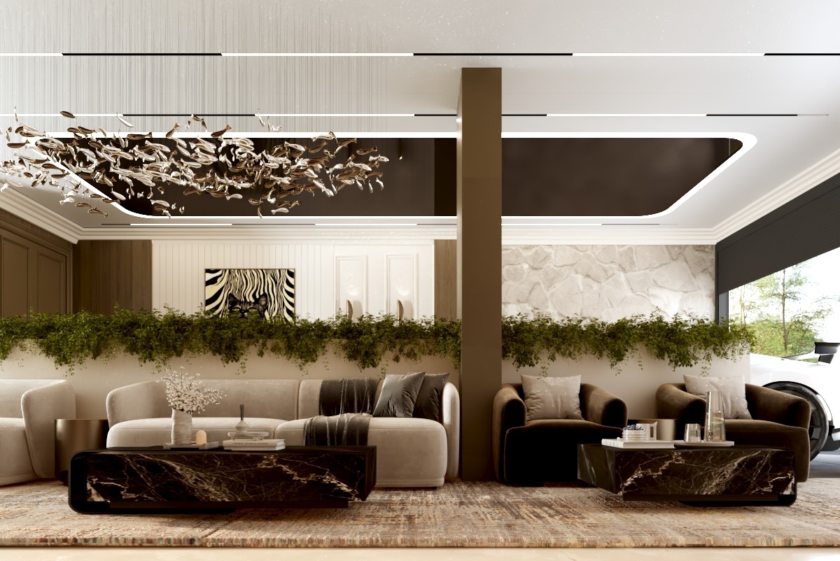 Luxury Majlis with Integrated Garage-3