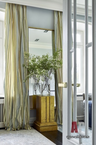 莫斯科 Патриарших прудах带阁楼的两层公寓设计丨俄罗斯莫斯科丨Зольтманн Инна-18