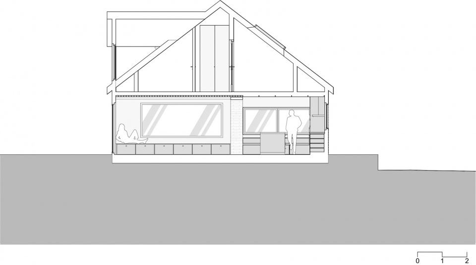 奥斯陆黑色砖墙分离白色房子室内设计丨挪威丨Austigard Arkitektur-34
