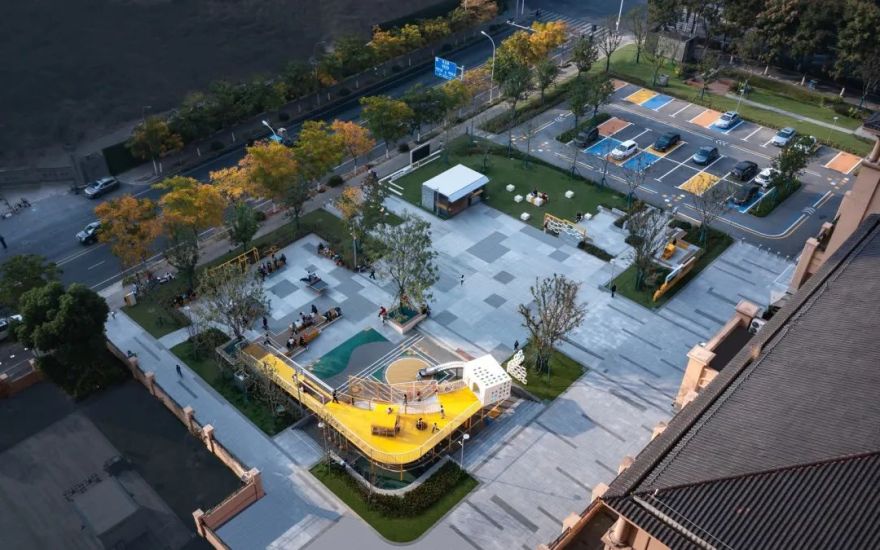 无锡兴梁道街心广场丨中国无锡-9