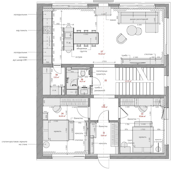 КП "RUZA CHALET" 350 м²-32