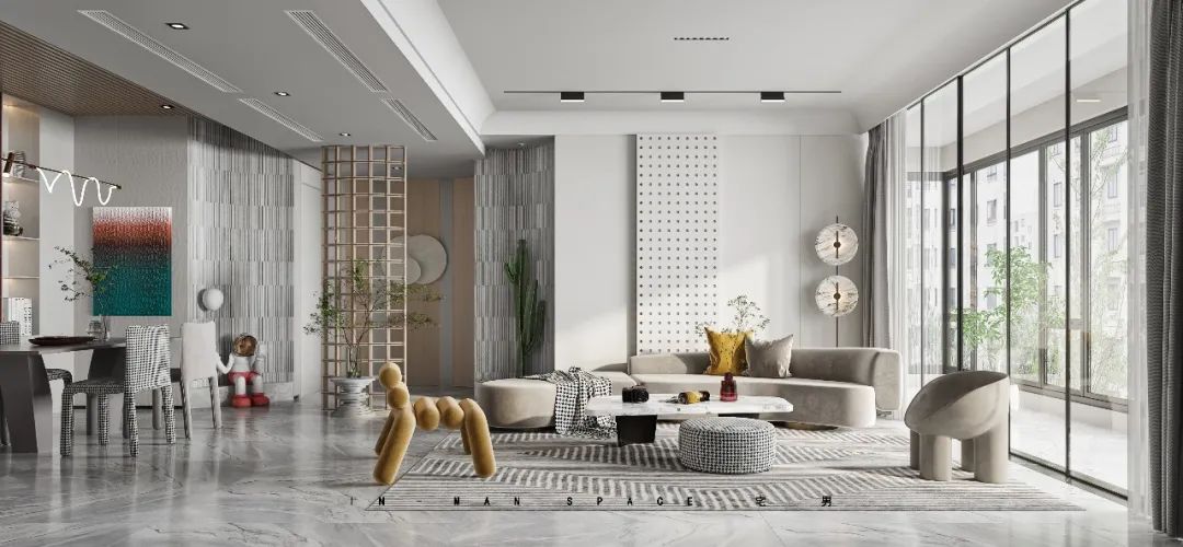 宅男空间设计 | 四川内江锦巷府,打造温馨生活空间-7