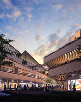 墨西哥城新地标 ARTZ Pedregal · 绿色公共空间与城市融合的设计
